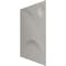 Ekena Millwork 19 5/8in. W x 19 5/8in. H Ezra EnduraWall Decorative 3D Wall Panel Covers 2.67 Sq. Ft. WP20X20EZDVG - alternate 5